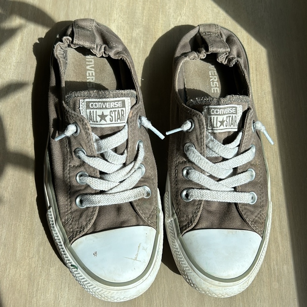 Converse Shoreline Brown with Elastic Back 9